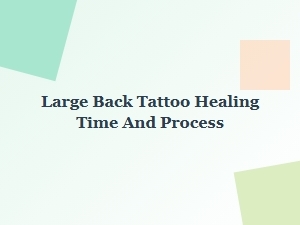 Your Comprehensive Guide to Large Back Tattoo Healing