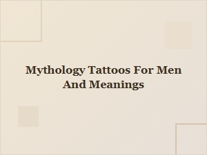 Decoding the Symbols in Mythology Tattoos for Men